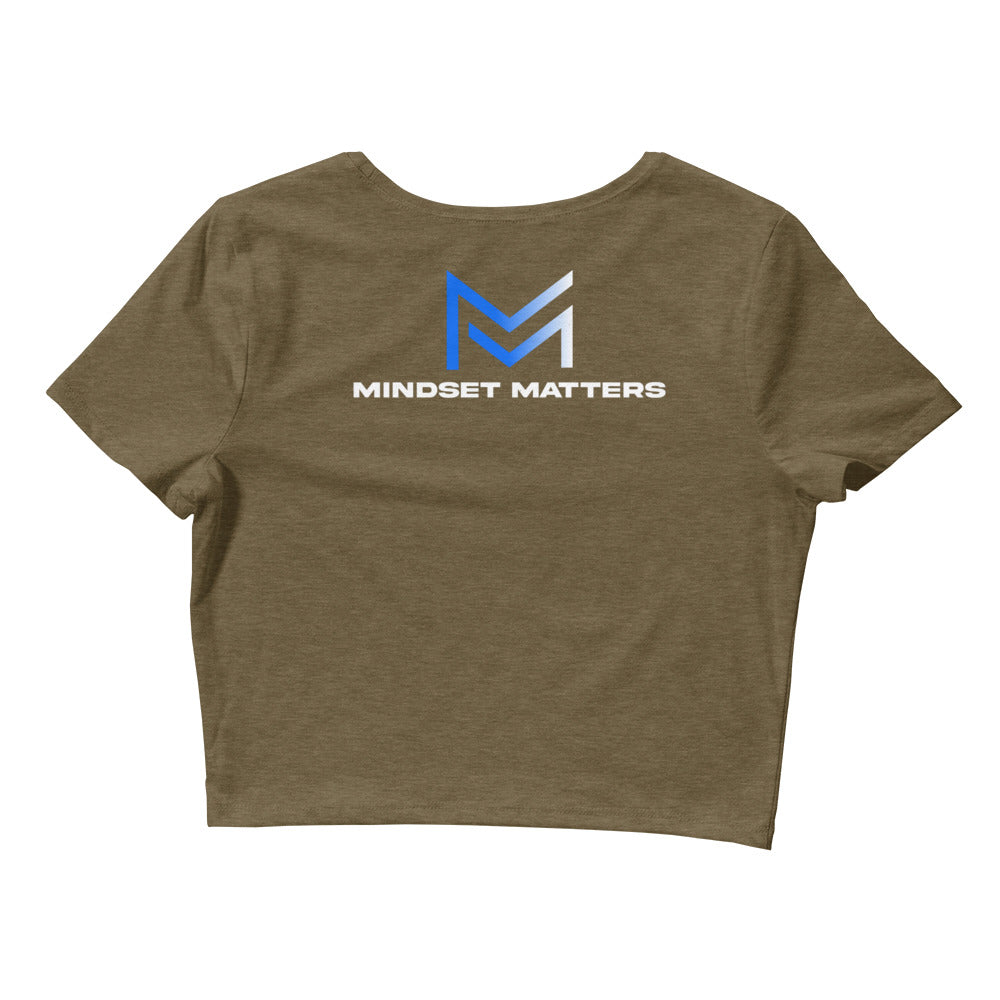 Mindset Matters Women’s Crop Tee